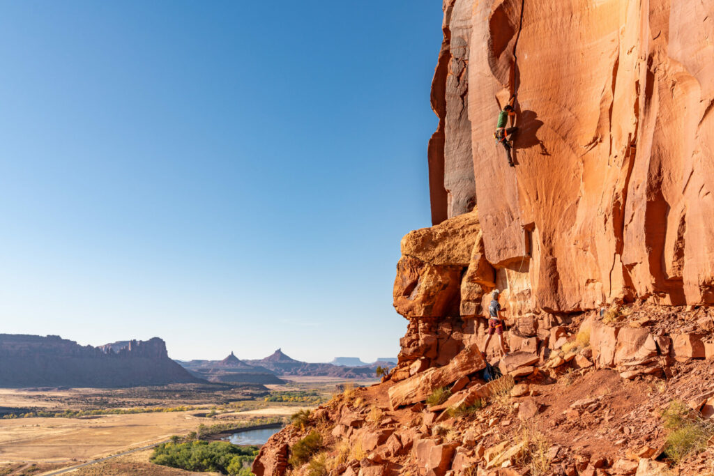Rock Climbing Moab, Utah