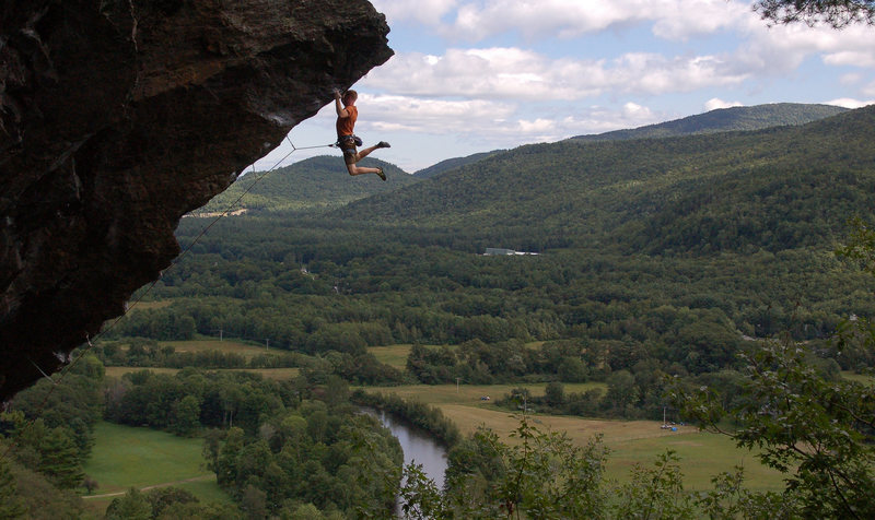 Rock Climbing at Rumney, New Hampshire